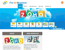 Tablet Screenshot of forurbusiness.com